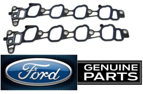 New oem ford engine intake manifold gasket pair set of two (2) 4c2z9439ca