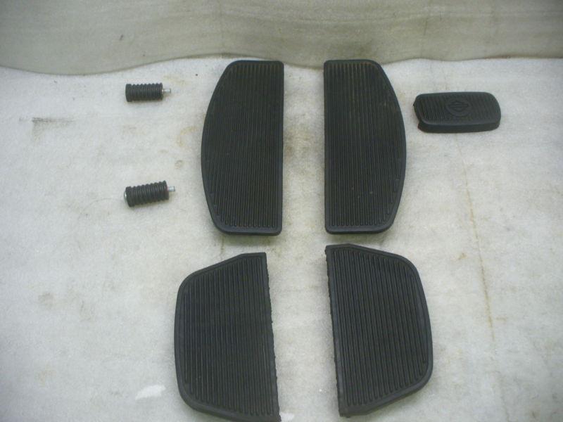 Harley 96-up touring/dresser driver,passenger floorboard/ brake pads/shift knobs