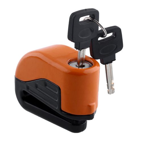 Motorcycle alarm disc brake motor disk lock burglar-proof vocal padlock