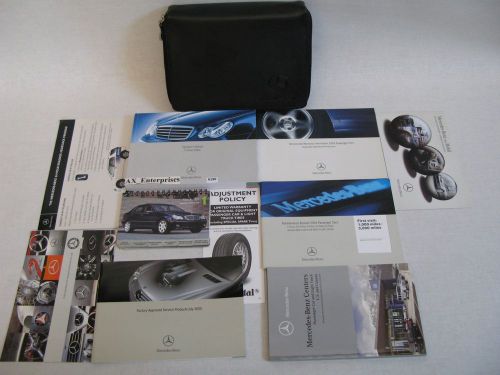 2006 mercedes c 230 280 350 c230 c280 c350 4matic owners manuals books set a190