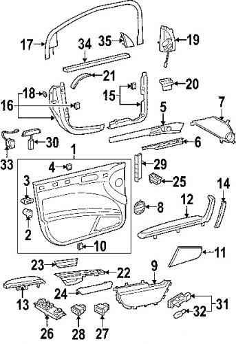 Volkswagen n90698801 genuine oem instrument panel u-nut