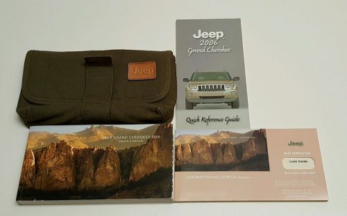 2006 jeep grand cherokee owners manual overland srt8 laredo limited sport 4x4 2w