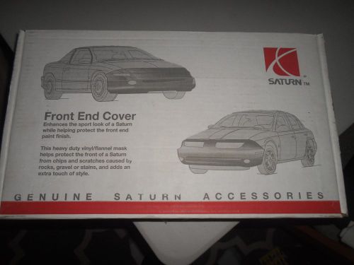 Genuine oem saturn front end cover bra brand new 1996-99 sl / sw part # 21111405