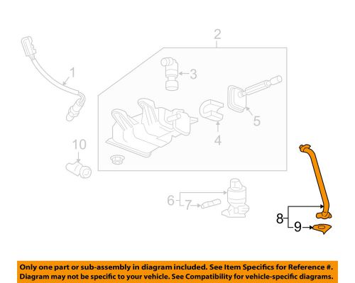 Gm oem egr system-pipe 12602507