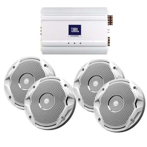 Jbl audio ms6510-x2/ma6004 jbl ms6510 &amp; ma6004 package 2 x 6.5&#034; speakers...