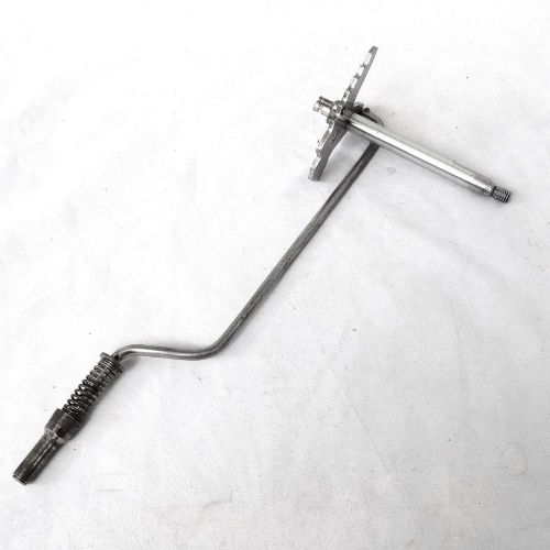 Clean gm 4l80/85e 5 5/8&#034; manual linkage rod mlps type w/actuator, park rod &amp; nut