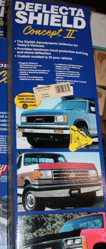 Deflecta-shield concept ii smoke  21-2005zc (77-94) chev/gmc full size van!!