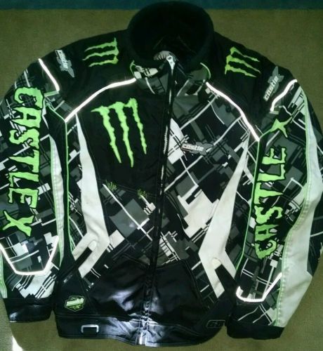 Monster energy castle x jacket with liner