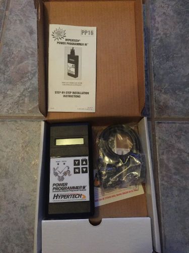 Hypertech 30029 power programmer lll plug and play install 2001-05 duramax 6.6l