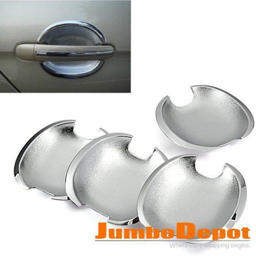 Chrome door handle cover bowl fits vw golf/jetta/mk4 99-04 passat b5/b5.5 98-05