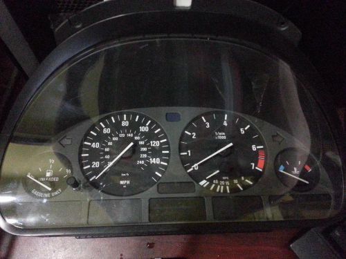 Bmw bmw 528i speedometer (cluster), mph (us), w/o on-board computer 98 99 00