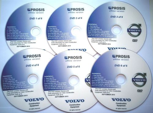 Volvo prosis 2015.09 (2016) workshop manual, parts catalog, diagrams, etc