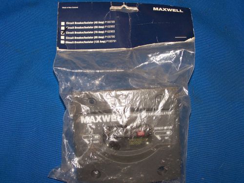 Maxwell 70 amp circuit breaker/isolator, waterproof 185070p