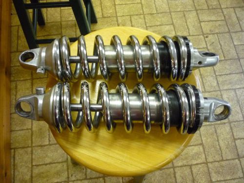 Alden coil over adjustable chrome shocks  hot rod  drag