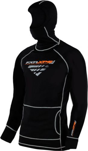 Fxr mission 100% merino pullover top with balaclava