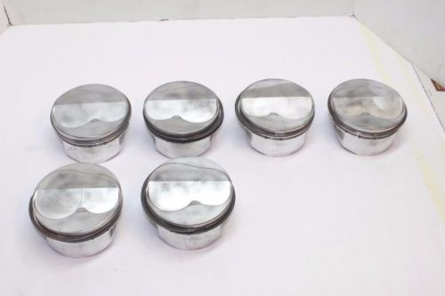 Je sb chevy domed pistons 4.125 bore 1.000 comp height ump drag racing sbc #3