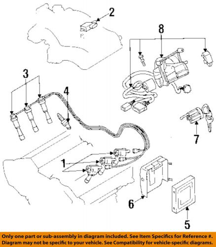 Mitsubishi oem 1996 montero-ecm md319640rr