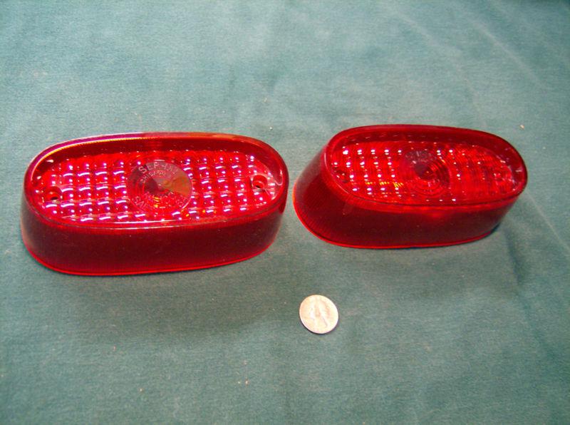 New - 1958 1959 rambler tail light lenses - pair 