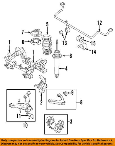 Mitsubishi oem 01-06 montero front-lower ball joint mr496799