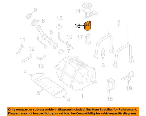 Nissan oem-fuel filter 1640041b1a