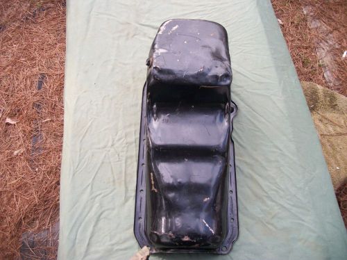 Used  1980-85?  small block 305-350 chevrolet oil pan  part read ad