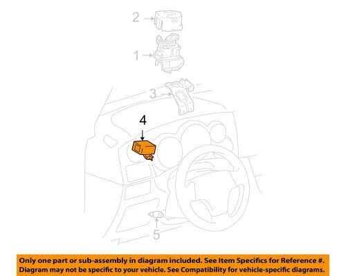 Toyota oem 03-06 corolla-cruise control module 8824002050