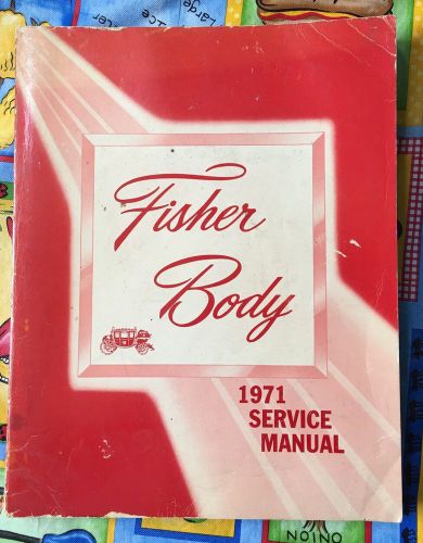 1971 fisher body service manual