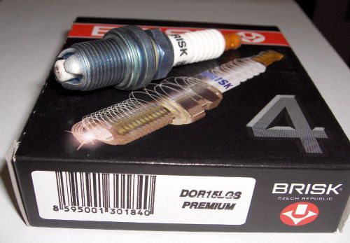 ►4x brisk dor15lgs spark plug audi a4 a6 a8 a3 a2 =f7ldcr,fr7dcx,fr7dpx,f7ltcr