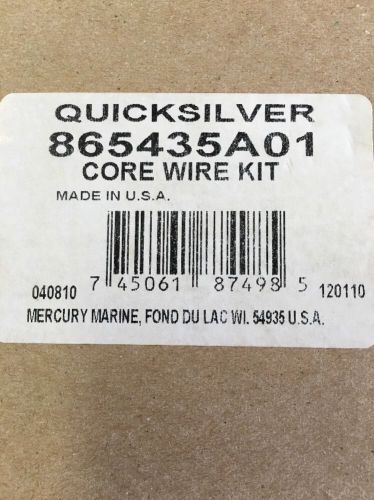 New oem mercury part # 865435a01 core wire kit