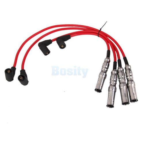 Spark plug wire set for vw beetle, bora, golf, gti, jetta 2.0l sohc (27588)