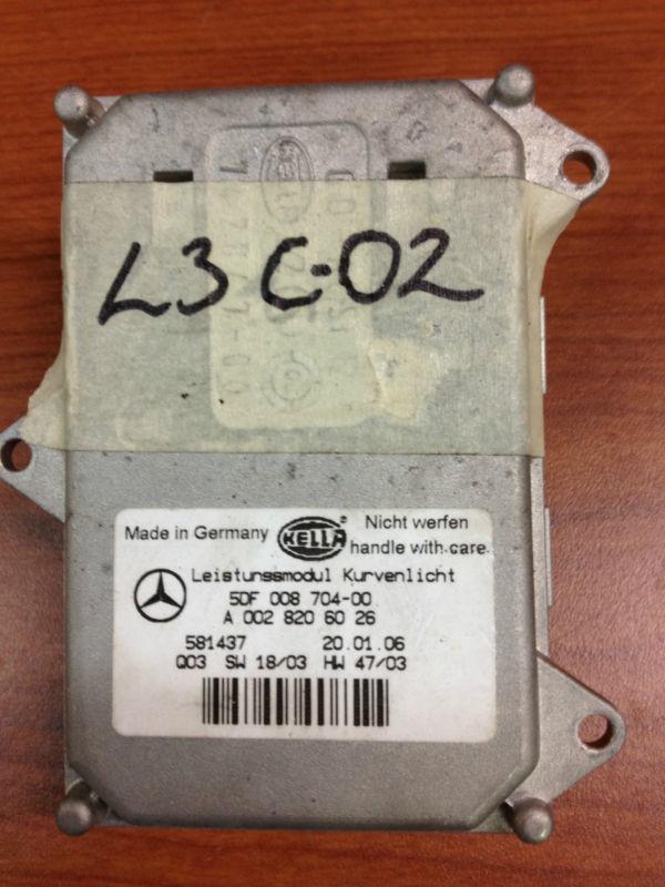 2005 2006 mercedes benz e500 xenon head light ballast module (computer) oem!!