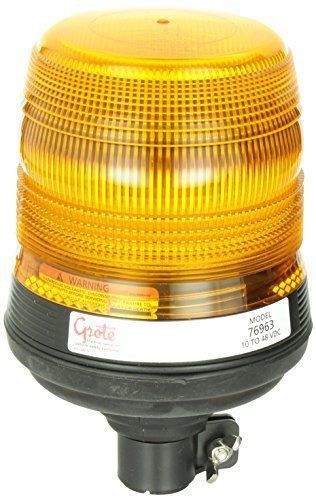 Grote 76963 flexible base yellow strobe lamp