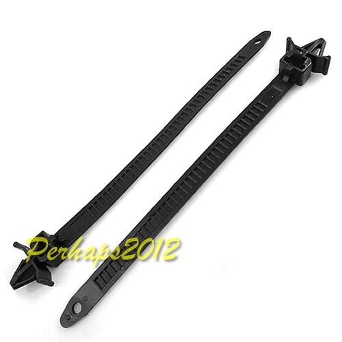 25 for honda mazda push mount wire ties releasable nylon cable strap 7mm hole