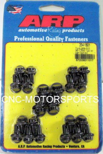 Arp oil pan bolt kit 254-1801 ford 289 302 351c &amp; 351w early model