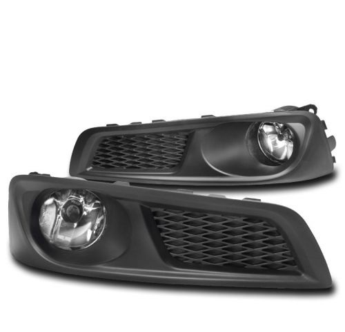 10 11 12 subaru legacy front bumper driving fog light lamp chrome kit left+right