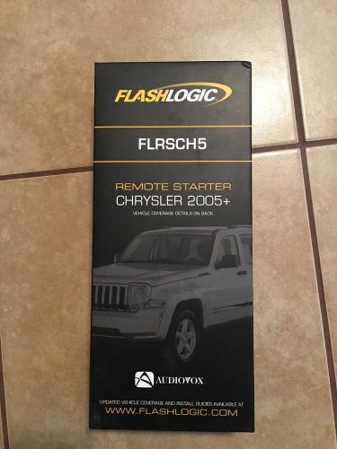 Plug in chrysler, jeep, dodge and ram remote start (flrsch5 flashlogic)