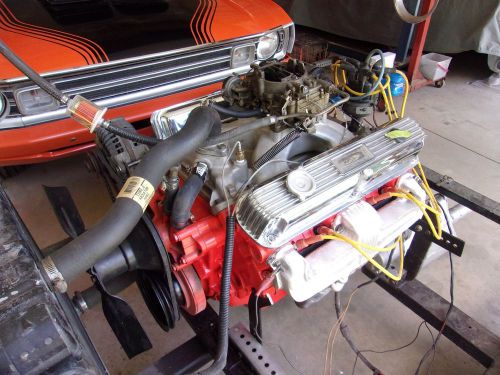 1972 mopar 340 engine, running, dodge, plymouth