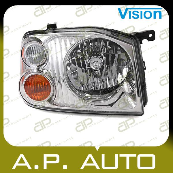 Head light lamp assembly 01-04 nissan frontier right r/h se sc passenger side