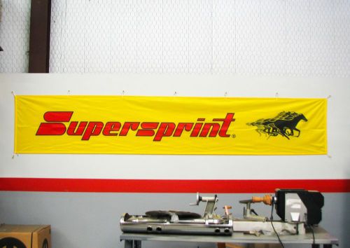 New supersprint team flag 360cm x 65cm (141.75&#034; x 25.5&#034;)