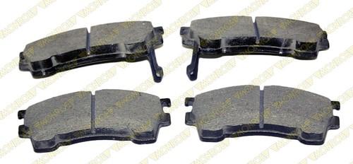 Monroe gx637 brake pad or shoe, front-monroe prosolution ceramic brake pad