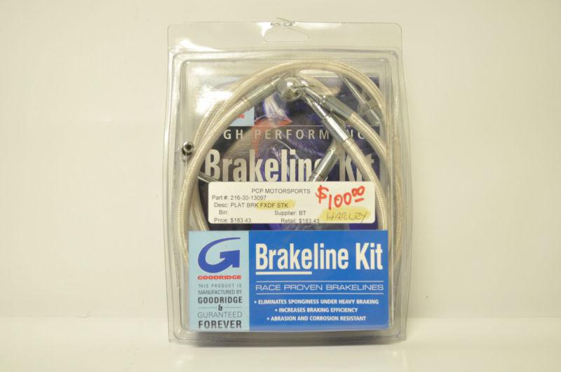 Goodridge rear brake line kit for yamaha road star warrior 04~09 216-90-21009