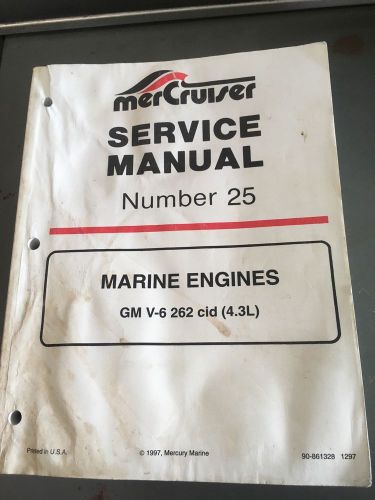 Mercruiser factory repair manual 4.3