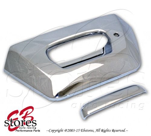 Chrome plated tailgate handle cover chevrolet avalanche 1500 02-06 (w/1 keyhole)