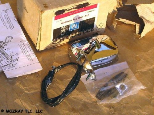 Gm outside rear view mirror skylark_citation_omega_phoenix 1983-1980 nos