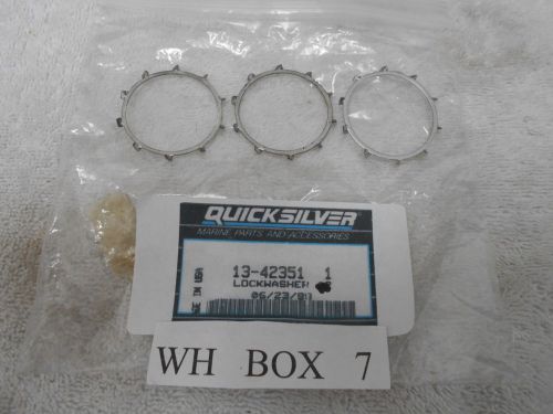 Lot of ( 3 ) 13-42351 1  lock washer  mercury mercruiser quicksilver