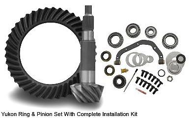 New high performance yukon ring &amp; pinion gear set fits ford f series 10.5&#034; 4.11