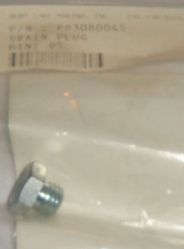 Polaris nos oem snowmobile atv drain plug 3080045