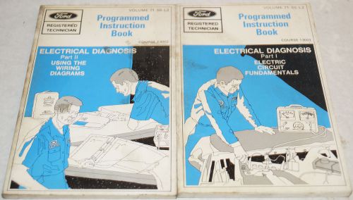 Ford dealer tech training - electrical diagnosis 2-volume set