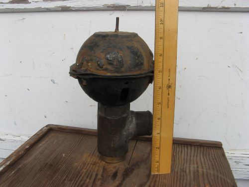 Live steam engine pressure valve/air pump ?? w mcdonald bronze handmade mystery