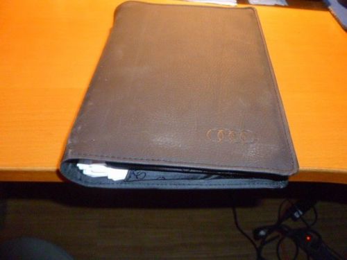 2003 volkswagen passat owners manual set with leather case oem